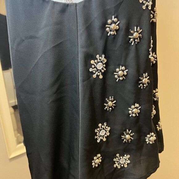 JOA Los Angeles Black Beaded Halter Camisole, Size Medium - Picture 11 of 14